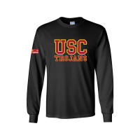 USC Trojans Good Neighbors Campaign Black Long Sleeve T-Shirt